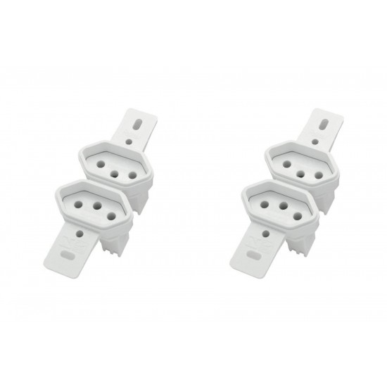 Kit C/2 - Conjunto Radial Pollar 1901236 2Tom 20A S/P Kit C/2 - Conjunto Radial Pollar 1901236 2Tom 20A S/P