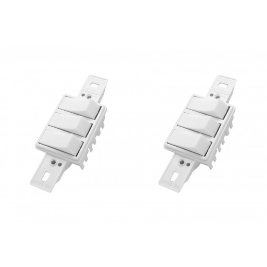 Kit C/2 - Conjunto Radial Pollar 1901023 3 interruptores ... Kit C/2 - Conjunto Radial Pollar 1901023 3 interruptores ...