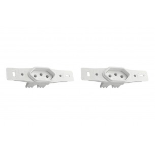 Kit C/2 - Conjunto Radial Pollar 1901132 1Tomada 10A S/P
