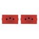 Kit C/2 - Modulo Peesa Alfa 1445V Tomada 20A Vermelho