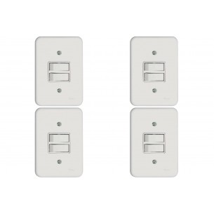 Kit C/4 - Conjunto Radial Pollar 1901006 2 interruptores ...