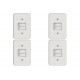 Kit C/4 - Conjunto Radial Pollar 1901006 2 interruptores ...