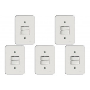 Kit C/5 - Conjunto Radial Pollar 1901006 2 interruptores ...