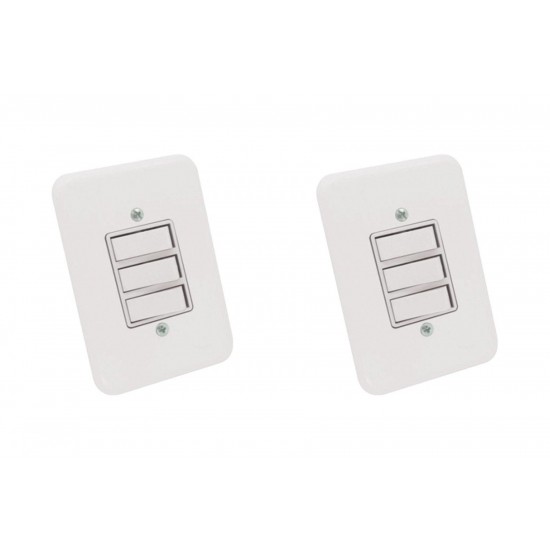Kit C/2 - Conjunto Radial Pollar 1901008 3 interruptores ... Kit C/2 - Conjunto Radial Pollar 1901008 3 interruptores ...