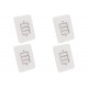Kit C/4 - Conjunto Radial Pollar 1901008 3 interruptores ...