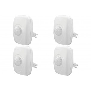 Kit C/4 - Sensor Presenca Qualitronix Parede Qa21M