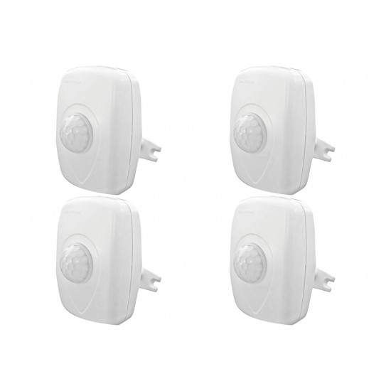 Kit C/4 - Sensor Presenca Qualitronix Parede Qa21M