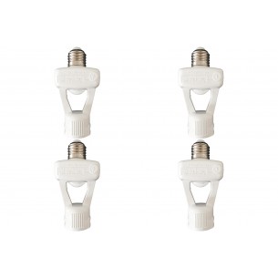 Kit C/4 - Sensor Presenca Qualitronix C/Soq E-27 Qa17M