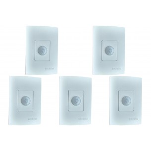 Kit C/5 - Sensor Presenca Qualitronix Emb C/Foto Qi2M