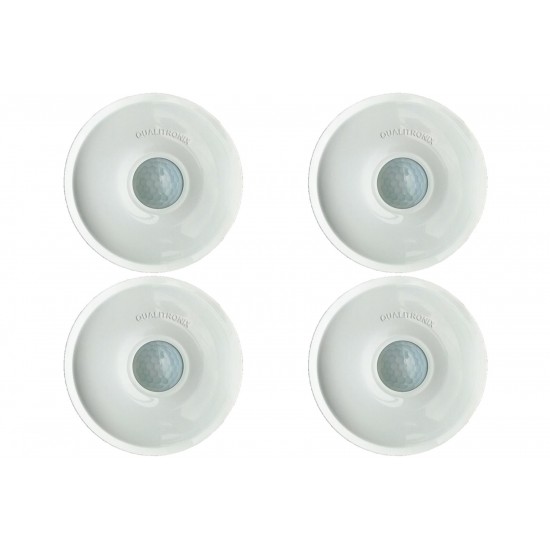 Kit C/4 - Sensor Presenca Qualitronix Teto Emb/Sob 19M