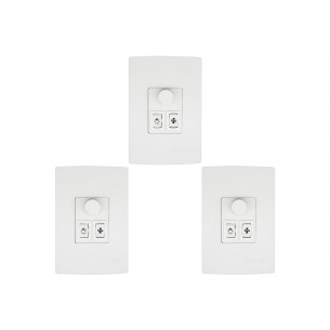 Kit C/3 - Controle Velocidade Rotativo C/Ch Qualitronix Q...