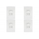 Kit C/4 - Controle Velocidade Rotativo C/Ch Qualitronix Q...