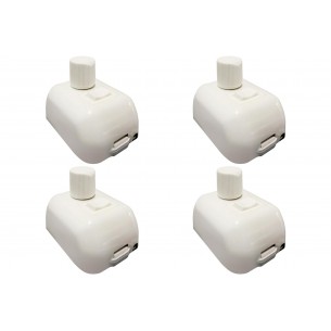Kit C/4 - Controle Velocidade Rotativo C/Ch Extensao Qual...