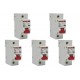 Kit C/5 - Disjuntor Steck Din Unipolar 100A Sd61 C10Ka