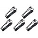 Kit C/5 - Filtro Linha Qualitronix 4 Tomada  Bivolt Preto