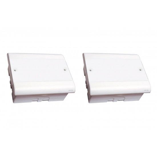 Kit C/2 - Caixa Passagem Pvc 22X18 Perlex Embutir Kit C/2 - Caixa Passagem Pvc 22X18 Perlex Embutir
