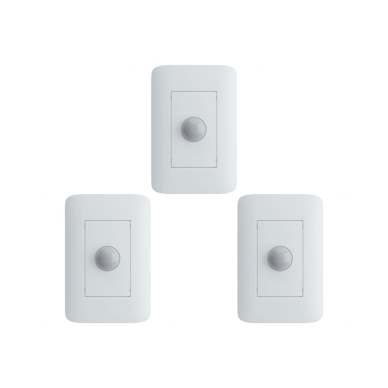 Kit C/3 - Sensor Presenca Exatron 4X2 Emb Xc App