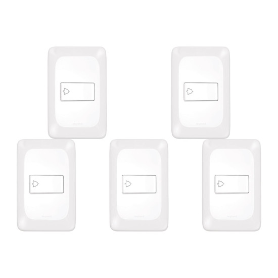 Kit C/5 - Conjunto Pial Pop 1Camp 2A Lgx040 Branco