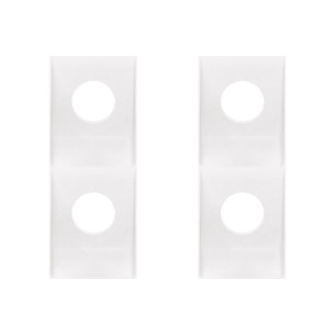 Kit C/4 - Modulo Pial Pop 1Furo Lg20F Branco