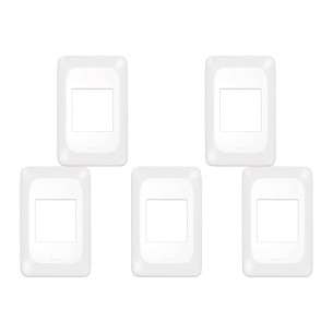 Kit C/5 - Espelho Placa Pial Pop C/Suporte 4X2 2Int Lgp22...