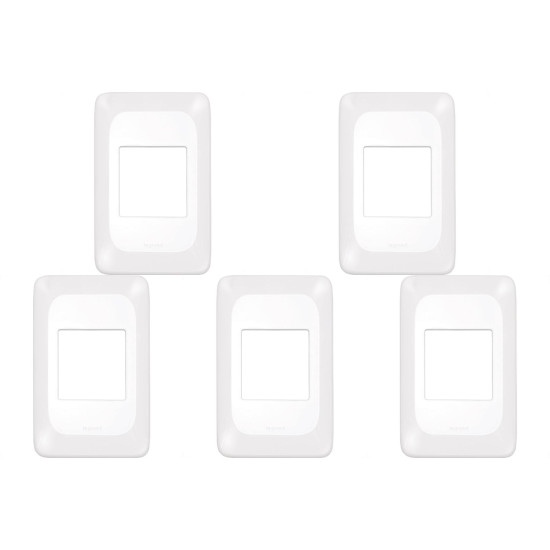 Kit C/5 - Espelho Placa Pial Pop C/Suporte 4X2 2Int Lgp22...