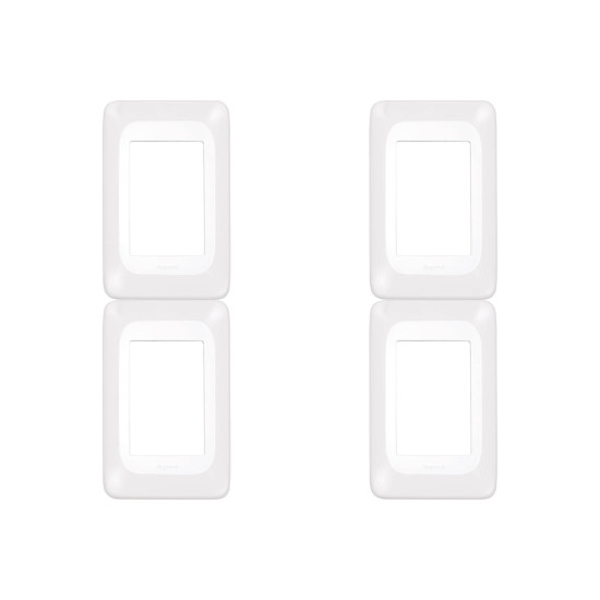 Kit C/4 - Espelho Placa Pial Pop C/Suporte 4X2 3Int Lgp23...