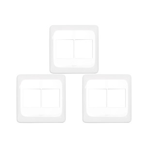 Kit C/3 - Espelho Placa Pial Pop C/Suporte 4X4 4Int Lgp44...