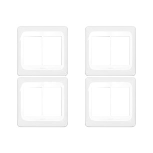 Kit C/4 - Espelho Placa Pial Pop C/Suporte 4X4 6Int Lgp46...