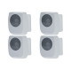 Kit C/4 - Sensor Presenca Exatron Teto Sob Xc App