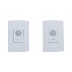 Kit C/2 - Sensor Presenca Qualitronix Emb C/Foto Qi6M