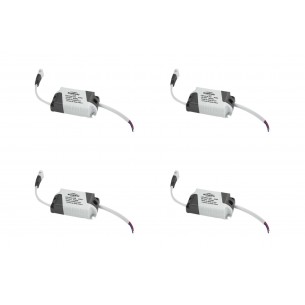 Kit C/4 - Driver Reator Fonte P/Painel Led Blumenau 24W