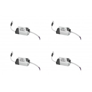 Kit C/4 - Driver Reator Fonte P/Painel Led Blumenau 12W