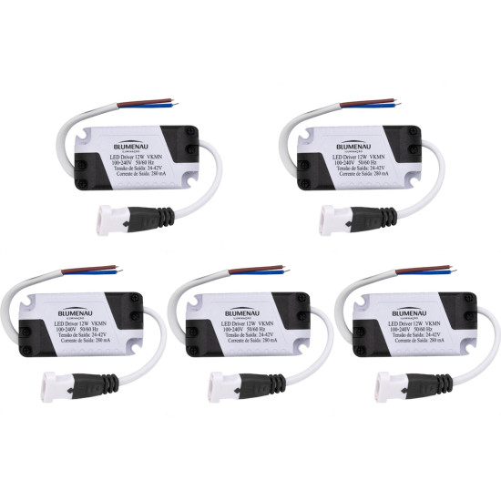 Kit C/5 - Drive P/Painel Led Blumenau 12W