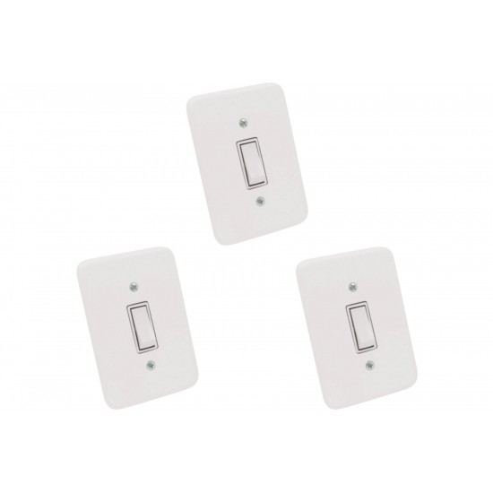 Kit C/3 - Conjunto Radial Pollar 1901002 1Interruptor Sim... Kit C/3 - Conjunto Radial Pollar 1901002 1Interruptor Sim...