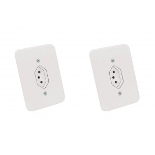 Kit C/2 - Conjunto Radial Pollar 1901176 1Tomada 20A