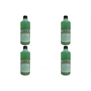 Kit C/4 - Removedor De Ferrugem Ferrox   1/2 L Fe81