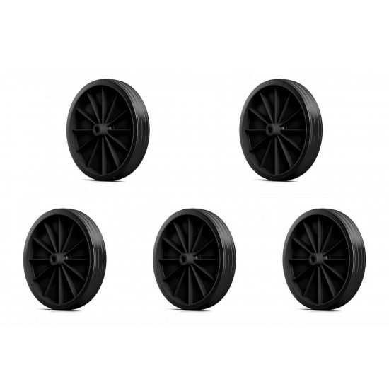 Kit C/5 - Roda Para Carrinho Feira Reforcado Pc 200001 Kit C/5 - Roda Para Carrinho Feira Reforcado Pc 200001