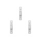 Kit C/3 - Conjunto Perlex''Branca''Sem Placa(1Paralelo) 2...