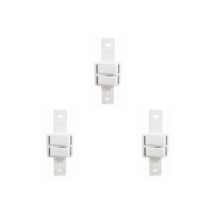 Kit C/3 - Conjunto Perlex''Branca''Sem Placa(2Simples) 2282