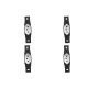 Kit C/4 - Conjunto Perlex''Branca''Sem Placa(1Tomada 10A)...