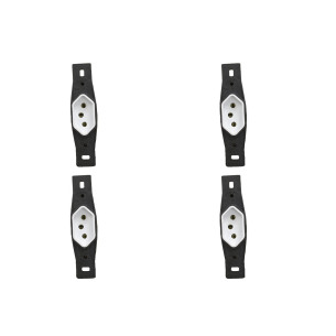 Kit C/4 - Conjunto Perlex''Branca''Sem Placa(1Tomada 20A)...