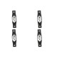 Kit C/4 - Conjunto Perlex''Branca''Sem Placa(1Tomada 20A)...