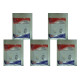 Kit C/5 - Placa Perlex Branca 4X4 (1 Tomada+1 Tomada) 23P...