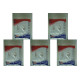 Kit C/5 - Placa Perlex Branca 4X4 (1 Saida+Tomada) 23Pl1/1T