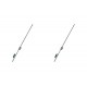 Kit C/2 - Para-Raio Terminal Aereo Com Rosca Soberba+Bucha