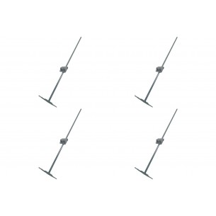 Kit C/4 - Terminal Aereo Horizontal Com Grampo Dr-013
