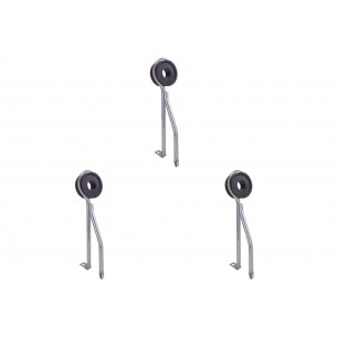 Kit C/3 - Para-Raio Isolador Reforcado Com Rosca Soberba+...