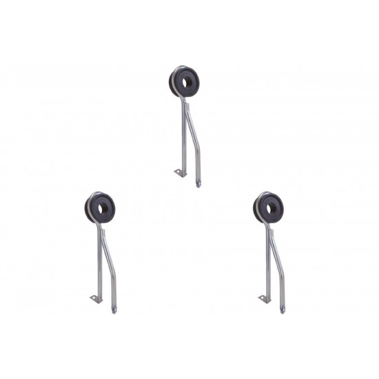 Kit C/3 - Para-Raio Isolador Reforcado Com Rosca Soberba+... Kit C/3 - Para-Raio Isolador Reforcado Com Rosca Soberba+...