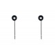 Kit C/2 - Para-Raio Isolador Simples Com Grapa Para Chumbar Kit C/2 - Para-Raio Isolador Simples Com Grapa Para Chumbar