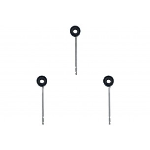 Kit C/3 - Para-Raio Isolador Simples Com Grapa Para Chumbar